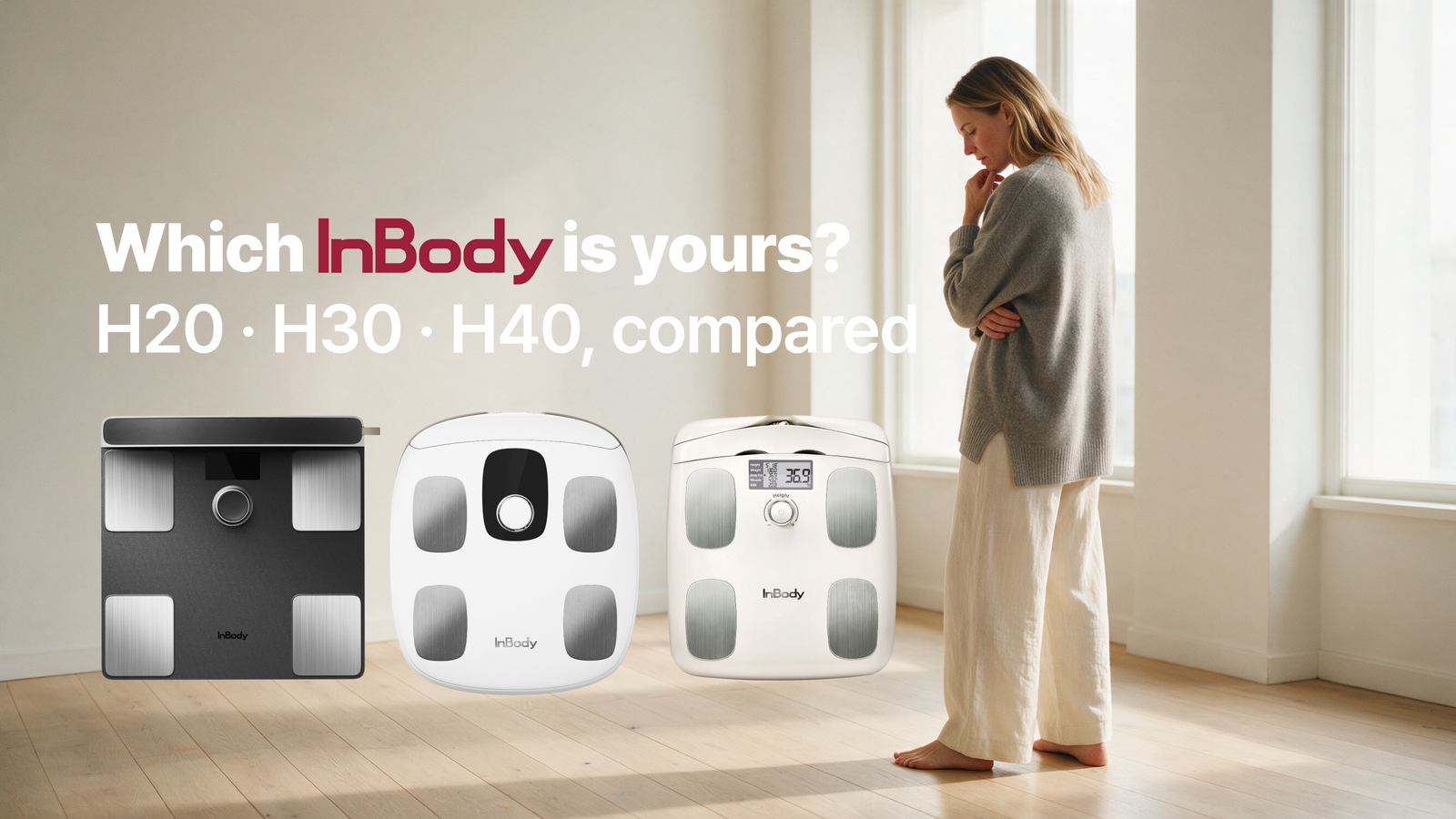 Which InBody Is Right for Me? InBody Dial H20 vs H30 vs H40 (2026)